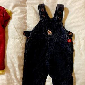 Carters Christmas overalls